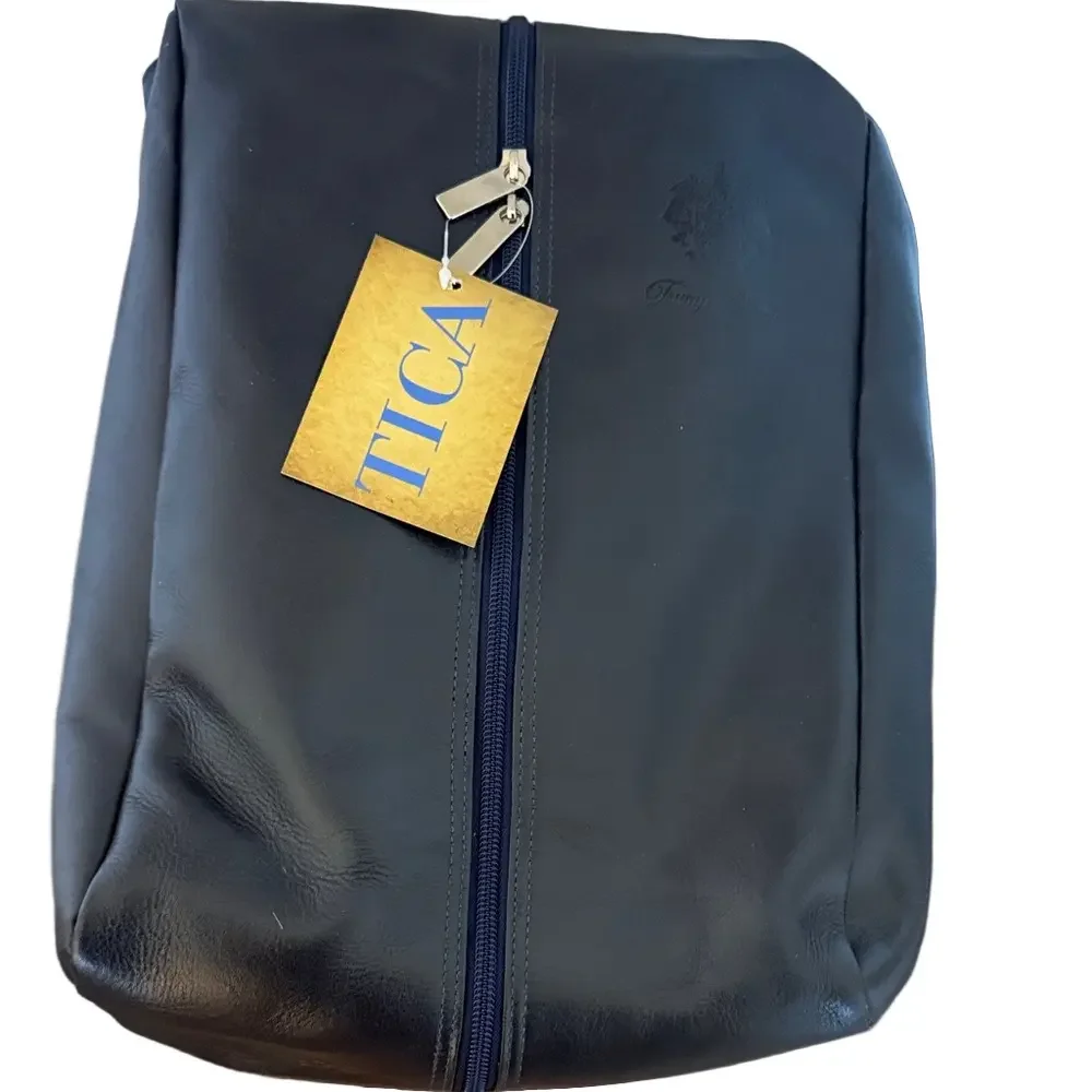 NWT Trump Derby Tica Navy Blue Men's Bag